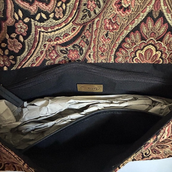 Talbots - Elegant Paisley Clutch Bag - Picture 5 of 7
